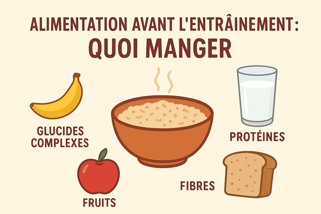 Alimentation avant l’entraînement : quoi manger ?