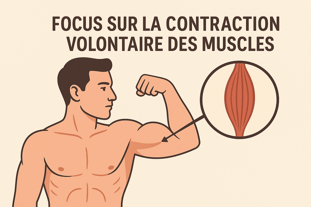 Focus sur la contraction volontaire des muscles