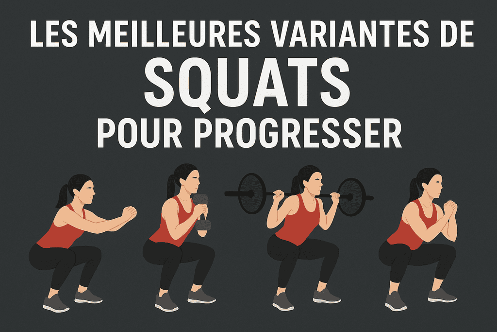 Les meilleures variantes de squats pour progresser